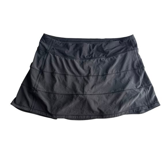 Lululemon Pace Rival Skirt (Tall) *4-way Stretch 15" Women’s Size 10 in Black - Picture 5 of 12